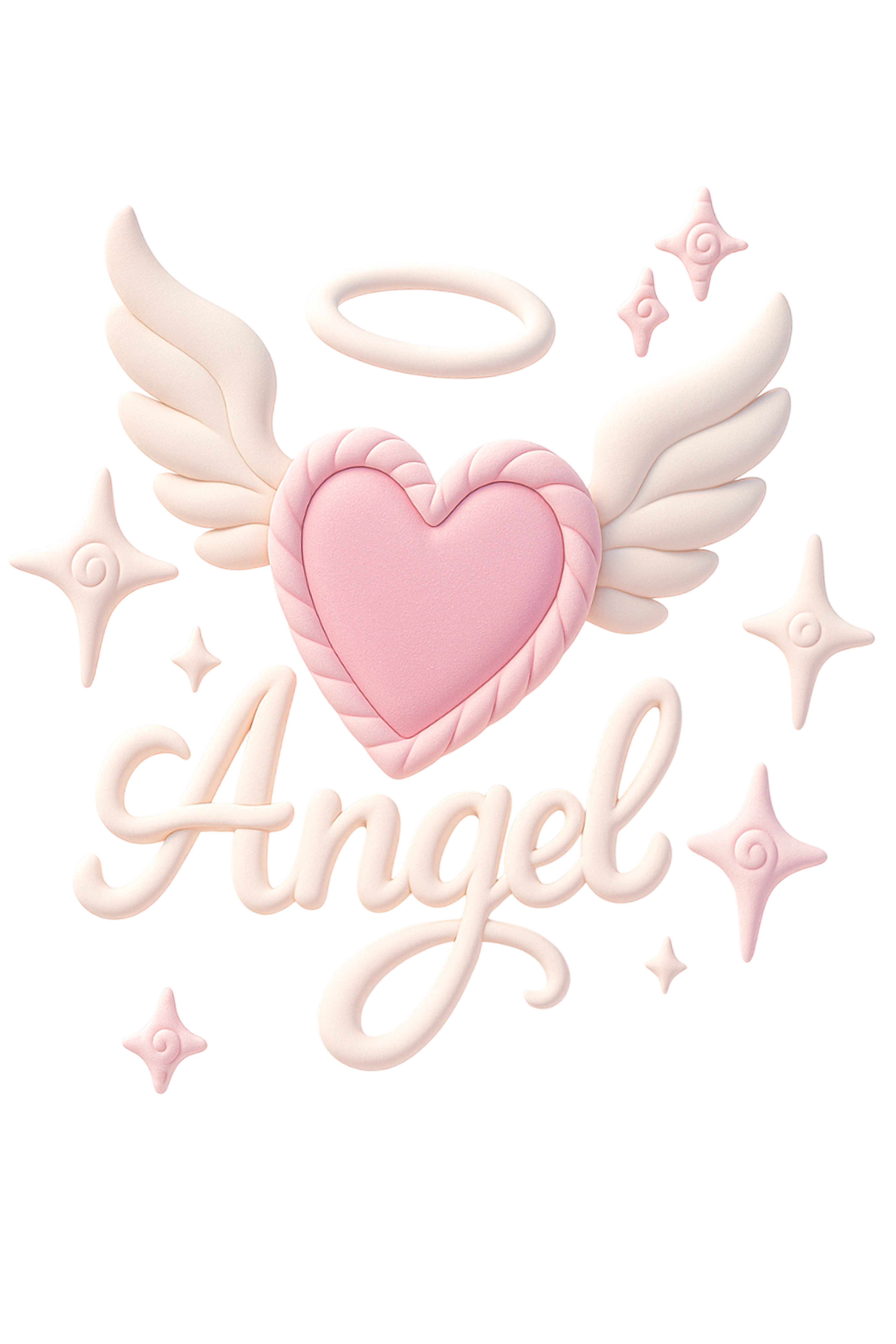 Oversized Angel Print T-Shirt – Unisex Casual Streetwear