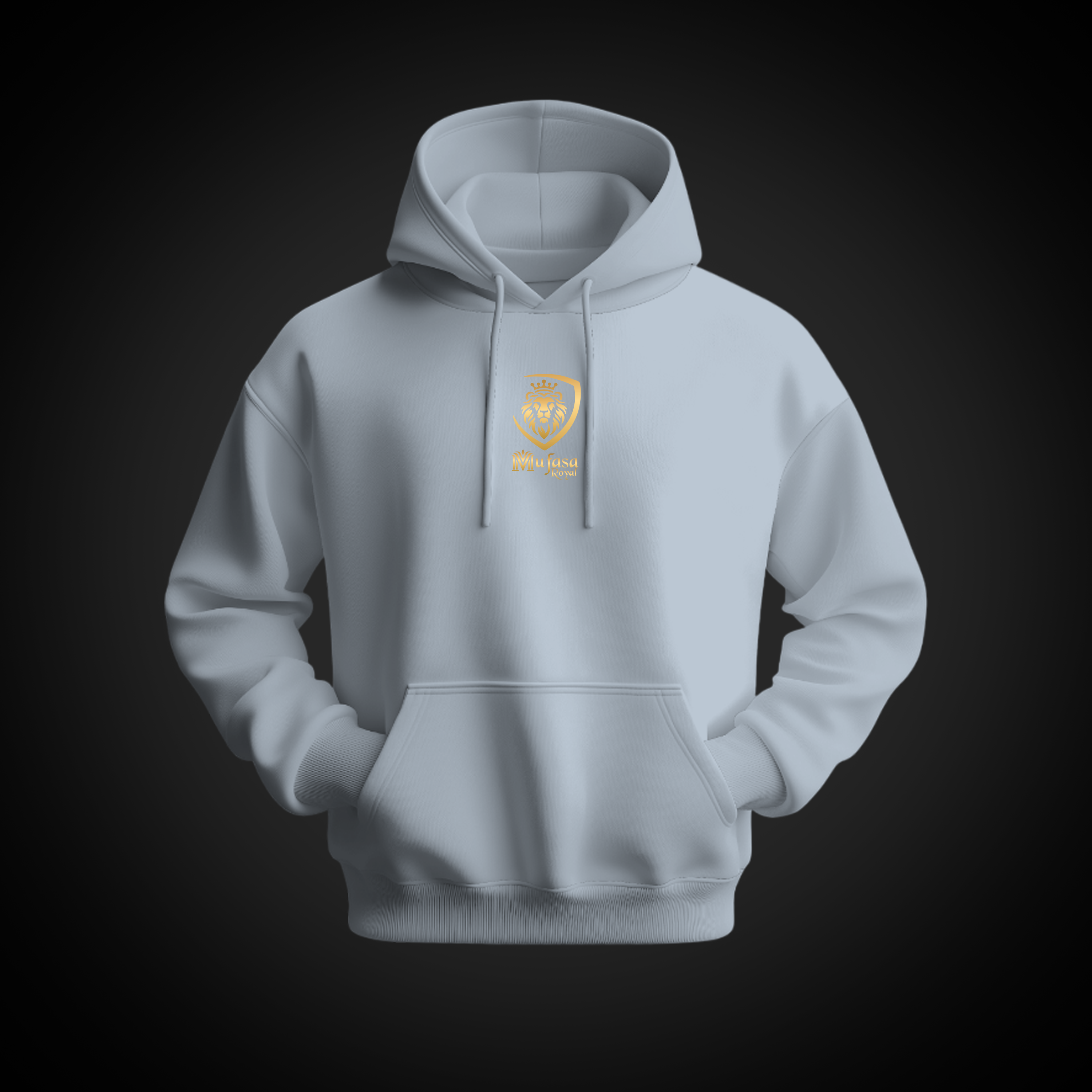 Unisex Lion Printed Hoodie