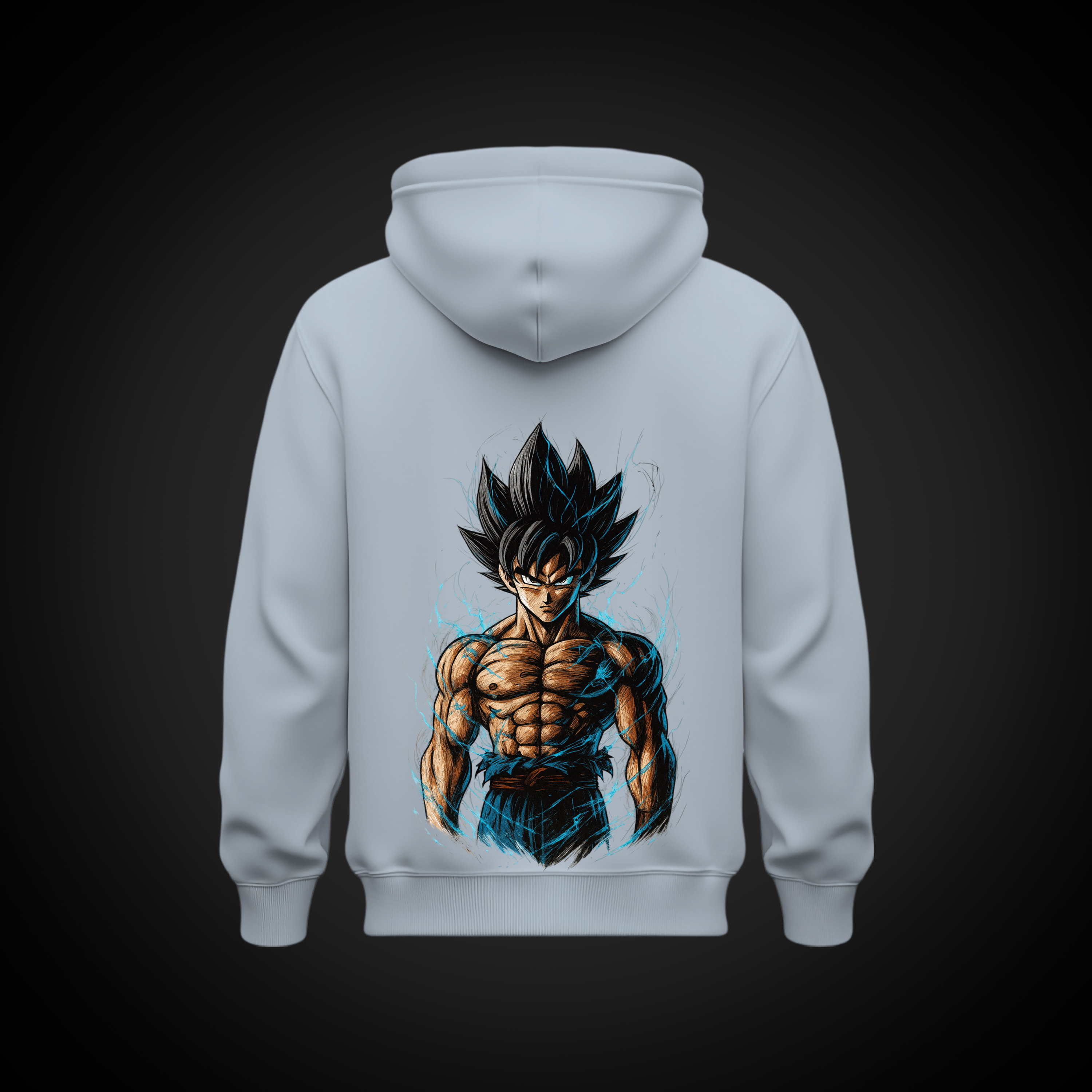 Unisex Goku Printed Hoodie