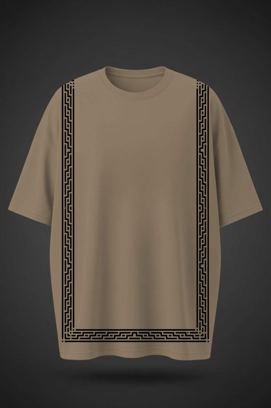 Striped Oversized T-Shirts