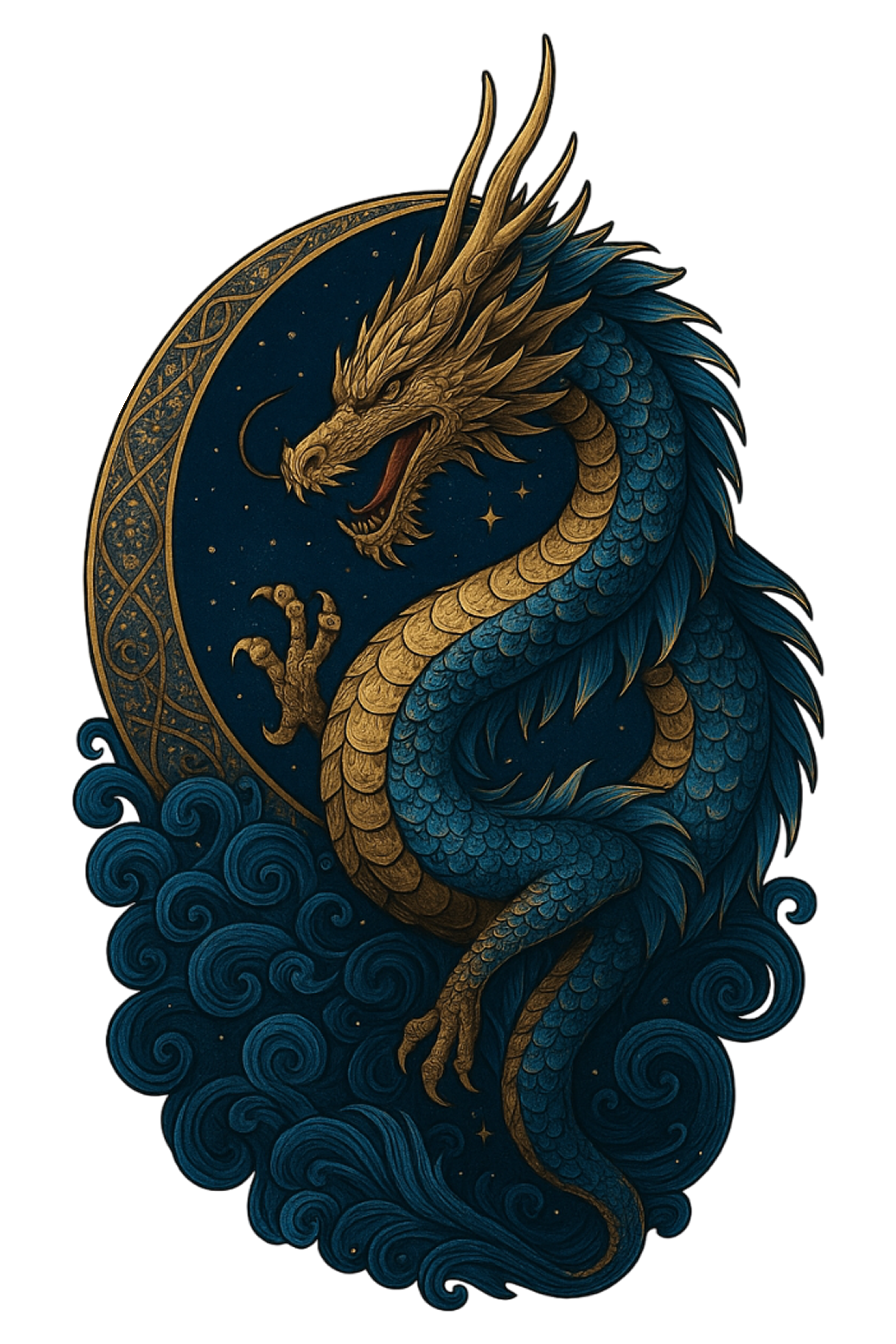 Fire Dragon Unisex Hoodie