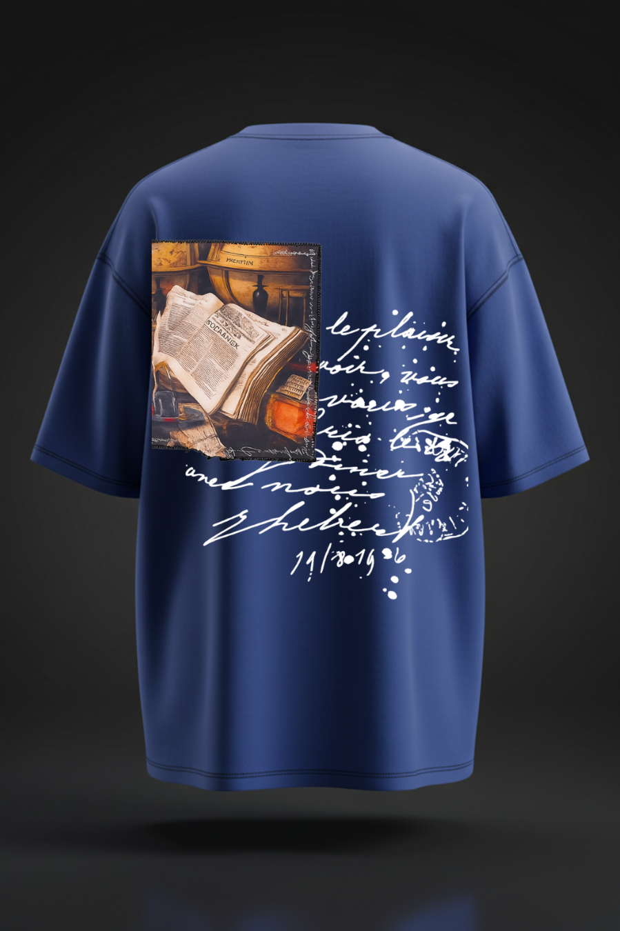 Book Oversized T-Shirt – Front & Back Print