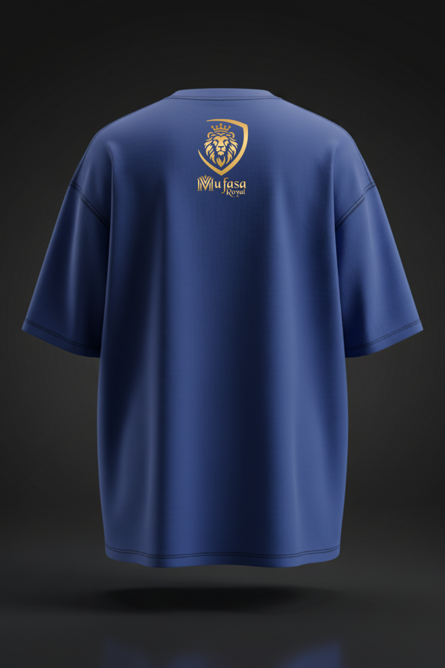 T-Shirt with Golden Rose Print – Minimal & Elegant Streetwear