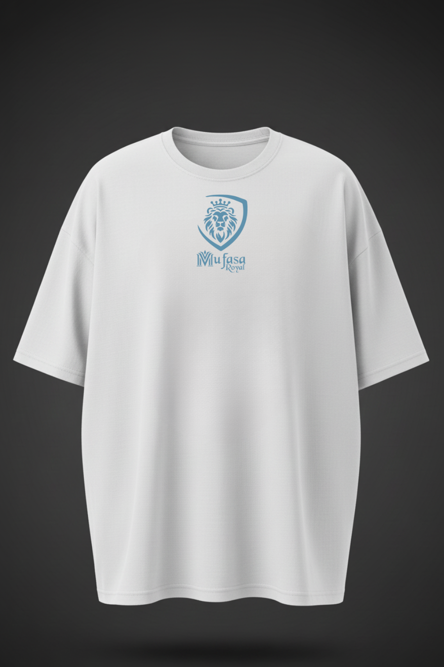 Black Oversized Cartoon Stitch Print T-Shirt – Unisex Streetwear