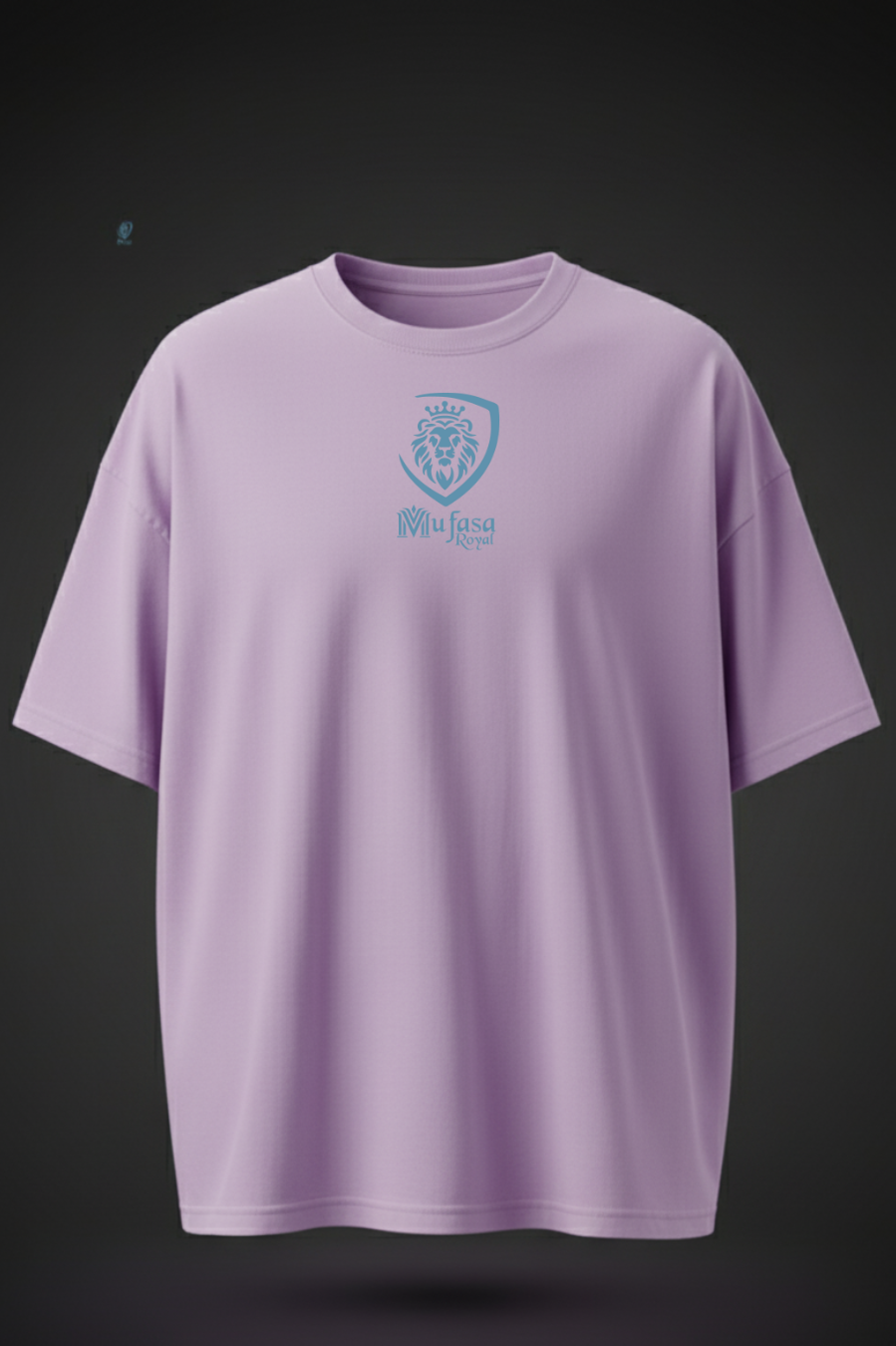 Black Oversized Cartoon Stitch Print T-Shirt – Unisex Streetwear