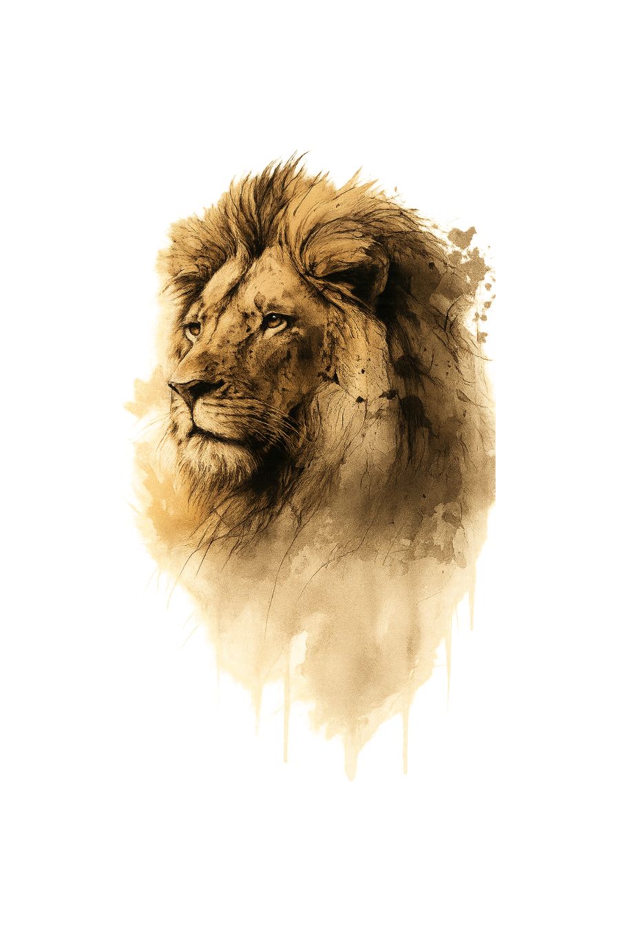 Lion Graphic Oversized T-Shirt – Bold Streetwear Style