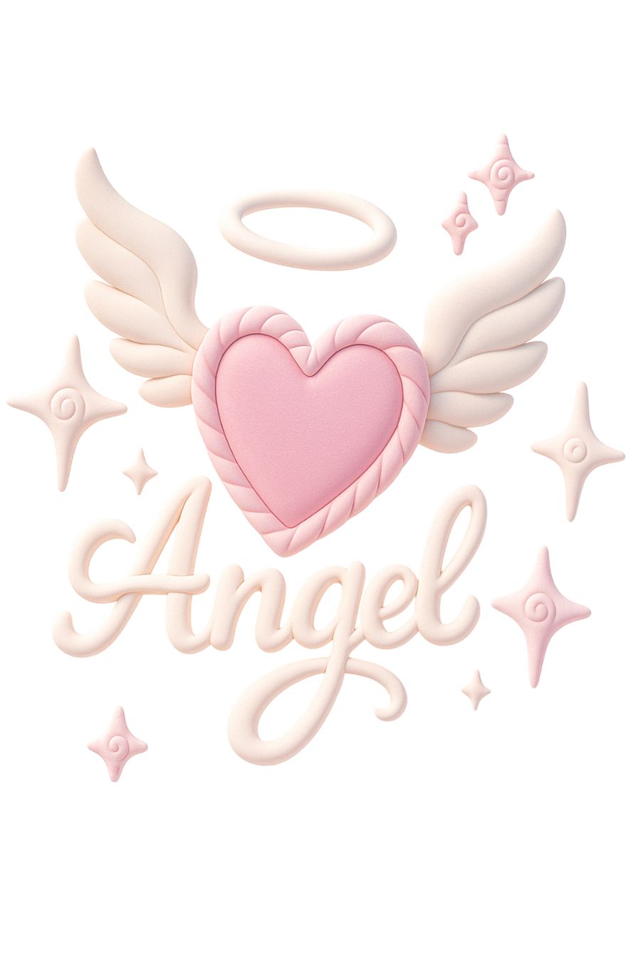 Oversized Angel Print T-Shirt – Unisex Casual Streetwear